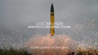 LOC Bruiser  ISOAR Launch June 2014 [upl. by Alesig]