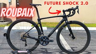 Specialized Roubaix Expert FUTURE SHOCK 20 GRAVEL READY AERO BIKE [upl. by Saffian931]