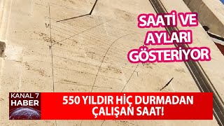 550 Yıldır Hiç Durmadan Çalışan Saat [upl. by Froehlich]