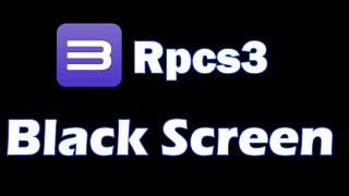 Rpcs3 Black Screen after Loading [upl. by Eniawed237]