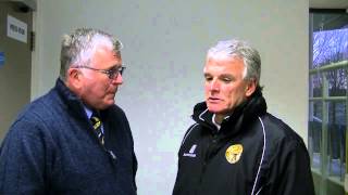 AFC Totton vs Bashley  Frank Gray post match interview [upl. by Bertrand]