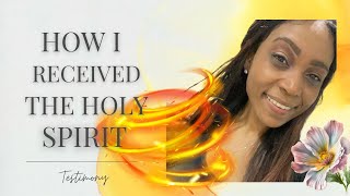 How I Received The Holy Spirit 🥹🤍🔥Short Version Testimony [upl. by Marlee55]