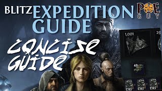 Path of Exile  BLITZ EXPEDITION GUIDE [upl. by Peterec]