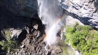 Bregenzerwald Erlebnis Wasserfall Mellau 90 Meter hoch höchster Wasserfall im Bregenzerwald [upl. by Zennas]