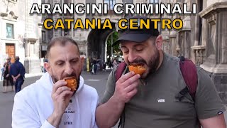 Arancini criminali CATANIA CENTRO [upl. by Atoked]