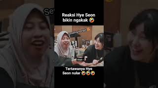 reaksi lucu saat Mega dan Bestinya Hye seon saat icipicip Masak🤣 megawatiredsparks redspark [upl. by Damalas]