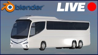 Blender Modelling LIVE [upl. by Ecinrev]