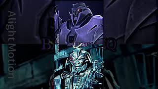 TRANSFORMERS TFP MEGATRON VS TRANSFORMERS BAYVERSE MEGATRON keşfet transformers megatron [upl. by Quiteri612]