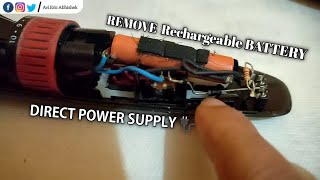 Direct Power from Charger  Trimmer Working  How to remove Rechargeable battery of Philips Trimmer [upl. by Enovi351]