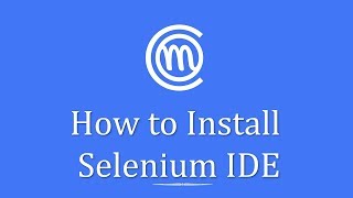 How to install Selenium IDE [upl. by Felice]