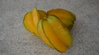 How to Prepare amp Eat Starfruit Cooking with Kimberly [upl. by Esidnak]