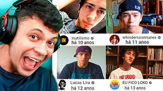 ASSISTINDO O PRIMEIRO VÍDEO DOS YOUTUBERS 😱 [upl. by Siffre]