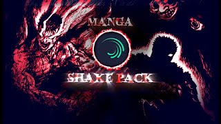 Shake Pack Manga 20 Shake  5 CC  Alight Motion Pack  Alight Link  Qr Code  2024 [upl. by Tonina]