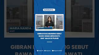 Gibran Rakabuming Bawabawa Nama Megawati saat Ditanya Maju di Pilgub 2024 Ngaku Tak Berambisi [upl. by Bartram]