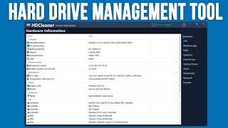 Clean and Manage Your Hard Disks and Other Windows Components with the Free HDCleaner Tool [upl. by Pena]