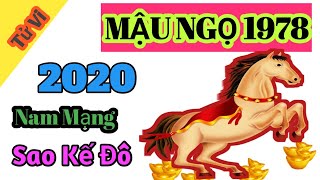 TỬ VI 2020  MẬU NGỌ 1978  NAM MẠNG  SAO KẾ ĐÔ vuavlogs maungo1978 tuvi1978 tuvi2020 [upl. by Dnama]