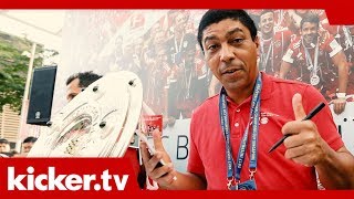 Elber lobt Lewandowski quotDer beste Mittelstürmer zur Zeitquot  kickertv [upl. by Surad]