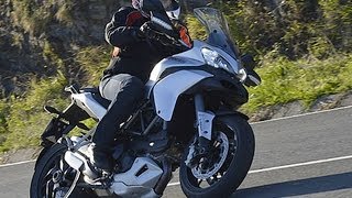 Ducati Multistrada 1200 S Touring  le plus roadster des trails [upl. by Gnidleif]