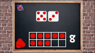 10 Minute Maths Numbers to 10 Subitising [upl. by Nona]