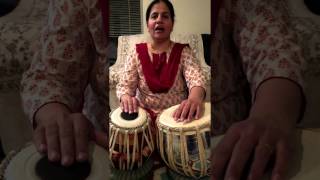 How to play a Tabla BolNote DHA on a twin hand drums called TABLA amp DAGGA [upl. by Olegnaleahcim727]