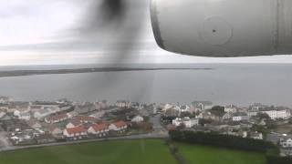 manx2com let410 landing isle of man [upl. by Beka]