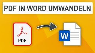 📄 PDF in Word umwandeln amp bearbeiten So gehts [upl. by Htir227]