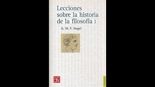 Las lecciones sobre la historia de la filosofía de Hegel la relación con la época y la religión [upl. by Ane]