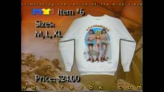 THE BARBARIANS 1987 Hilarious clothing commercial for BARBARIAN WEAR [upl. by Tahpos878]