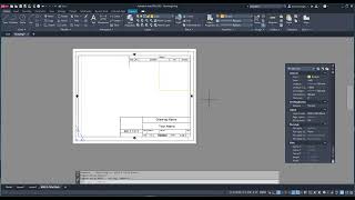 AutoCAD 2023 Title Block Layout application [upl. by Adneram]