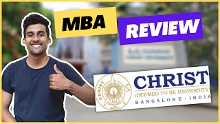 MBA at Christ University Bangalore  Reality Check  Placements  Specializations [upl. by Rodd]