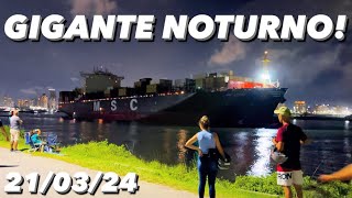 GIGANTE saindo em Itajaí Santa Catarina Brazil ​⁠BielTurismo [upl. by Keli]