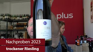 Nachproben 2023  trockener Riesling [upl. by Yelrihs]