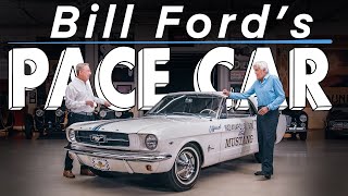 The ACTUAL 1964 12 Mustang Indy Pace Car  Bill Ford Reveals Rare Secrets with Jay Leno [upl. by Opalina383]