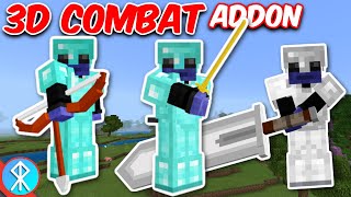 3D COMBAT Addon BedrockMCPEXbox Minecraft [upl. by Theurich]