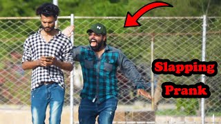 Slapping Prank In Park  Pranks In Pakistan  Humanitarians [upl. by Zildjian64]