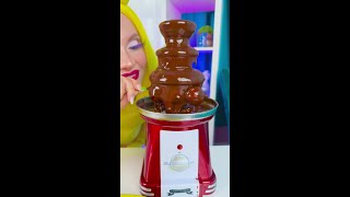 المفضل لأختي نافورة الشوكولاتة اللذيذة 🍫🍓 [upl. by Junno]