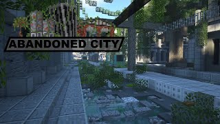 Abandoned City in Minecraft  World Tour [upl. by Leeke]