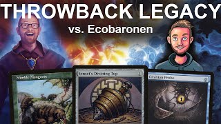 THROUGH THE AGES Legacy Playoff with 2010 Counterbalance 2012 Stoneblade 2017 Grixis Delver MTG [upl. by Also]