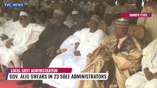 Sokoto State Governor Swears In 23 Local Government Sole Administrators [upl. by Rhea]