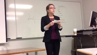 Informative Speech Example with Presentational Aid [upl. by Leumhs]