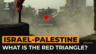 What’s the red triangle being used by proPalestinian activists  Al Jazeera Newsfeed [upl. by Annora]