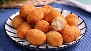 Croquetas de Merluza  Receta Rápida Fácil y Deliciosa [upl. by Eenehs]