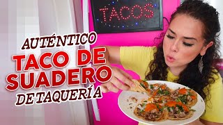 Tacos de suadero receta de los famosos tacos de fuentes de satélite quotLa hija del tíoquot Marisolpink [upl. by Nnad]