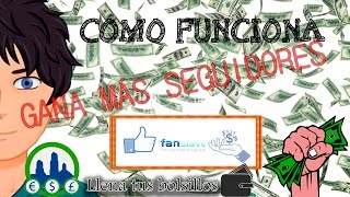 Como funciona FanSlave  Como ganar más seguidores más visitas y dinero por internet [upl. by Enomys]