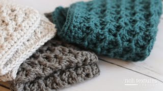 Country Dishcloth Crochet Pattern [upl. by Reffotsirk172]