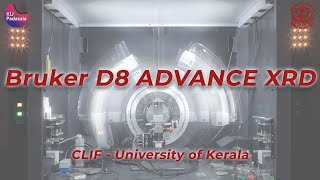 Bruker D8 ADVANCE X Ray Powder Diffractometer  CLIF  University of Kerala [upl. by Delbert483]