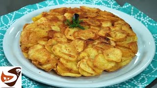 Frittata di patate croccante e senza uova – Ricetta tipica calabrese Antipasti sfiziosi e semplici [upl. by Vyner]