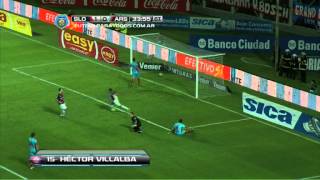 Gol de VillalbaSan Lorenzo 2 Arsenal 0Fecha 11Torneo Final 2014Fútbol Para Todos [upl. by Devad]