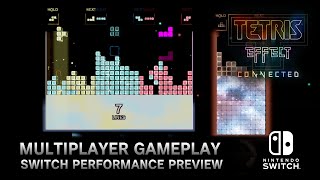 Tetris Effect Connected Multiplayer Gameplay Performance Preview  Nintendo Switch [upl. by Aninay]