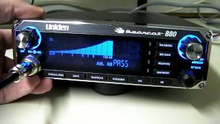 Uniden Bearcat 880 CB Radio  PART 2 [upl. by Arhna365]